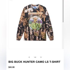 *SOLD* Market Big Buck Hunter Camo Long Sleeve T-Shirt